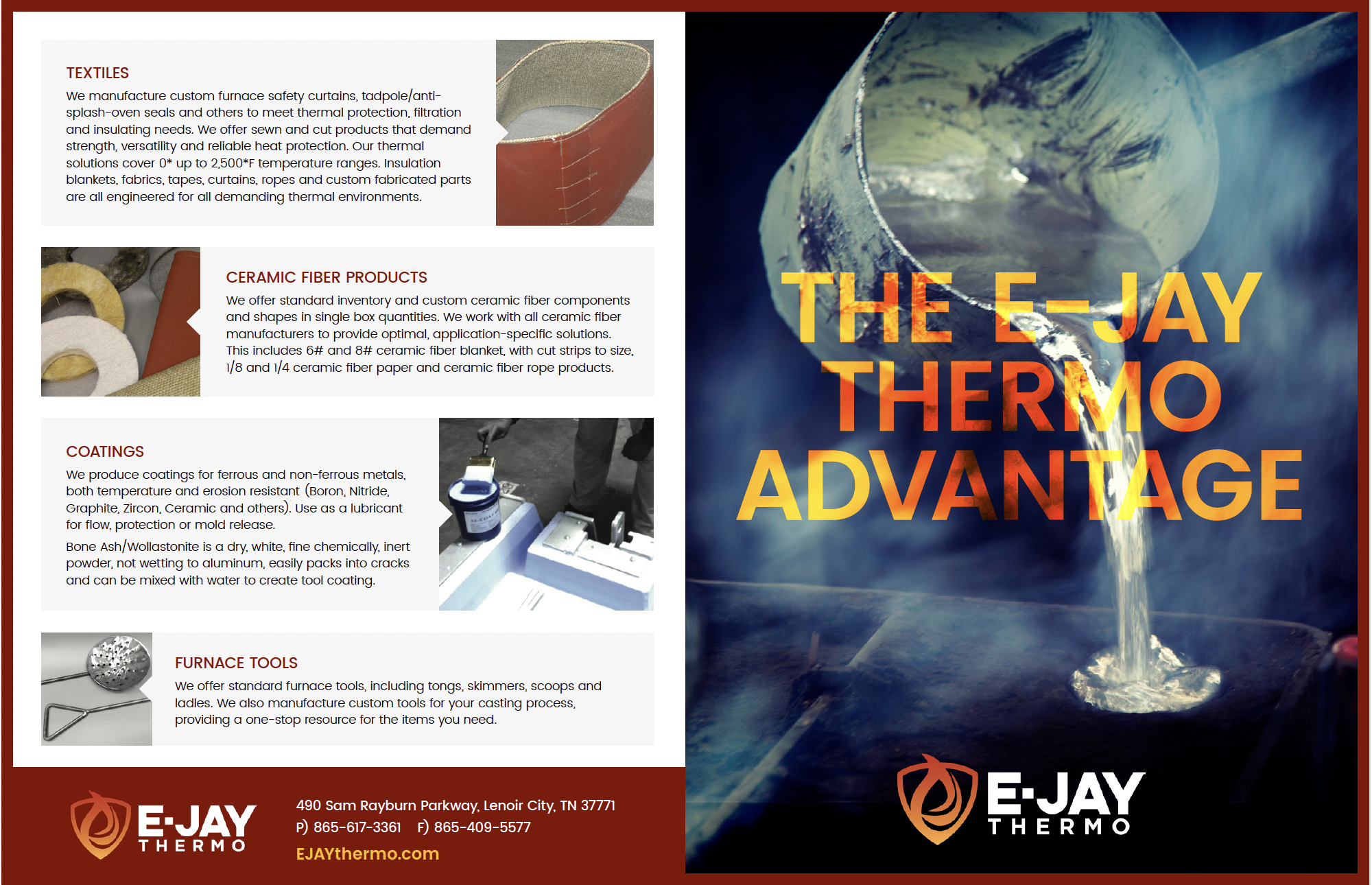 EJay Thermo brochure